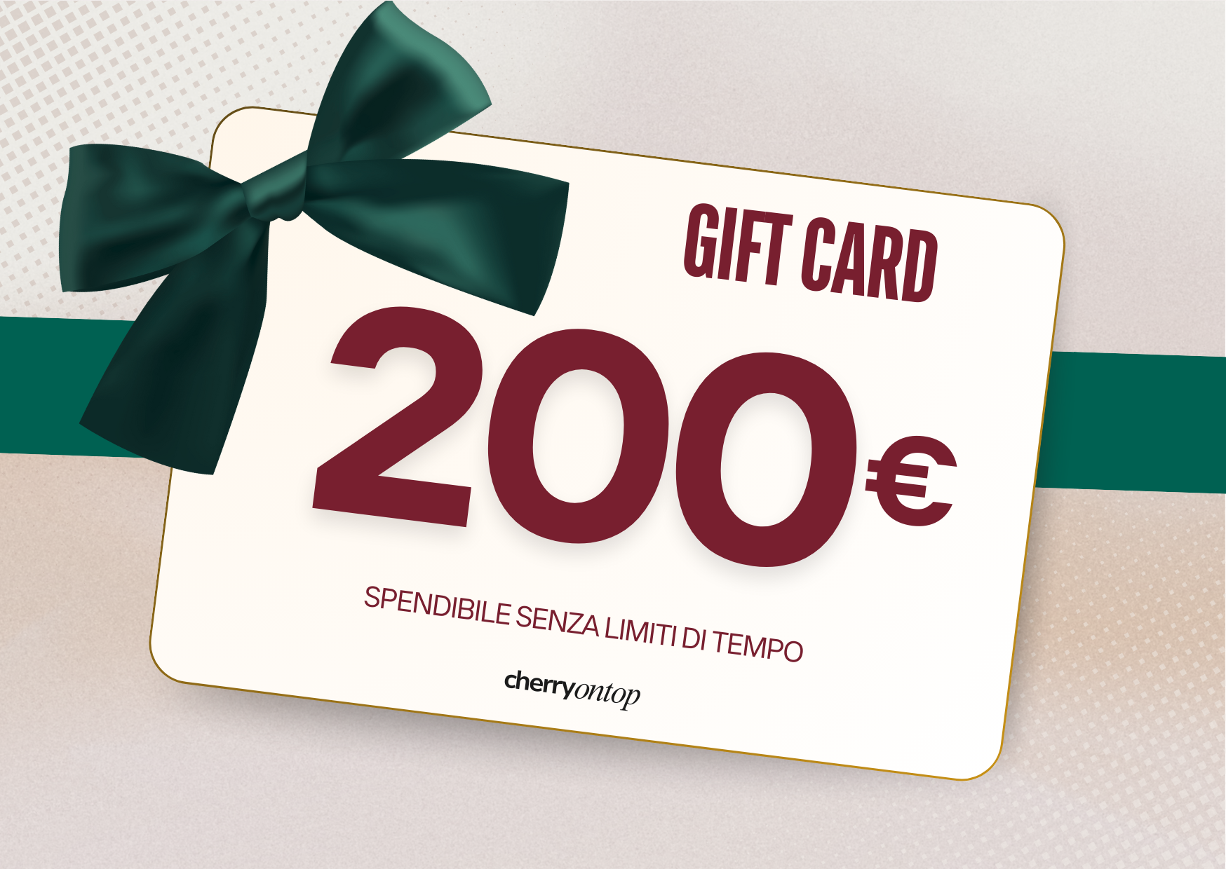 Buono regalo Cherry on top