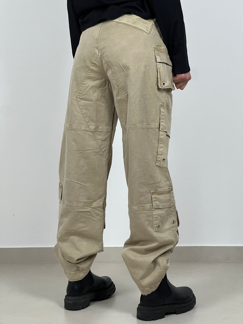 Jeans Safari multi tasconato col. Beige