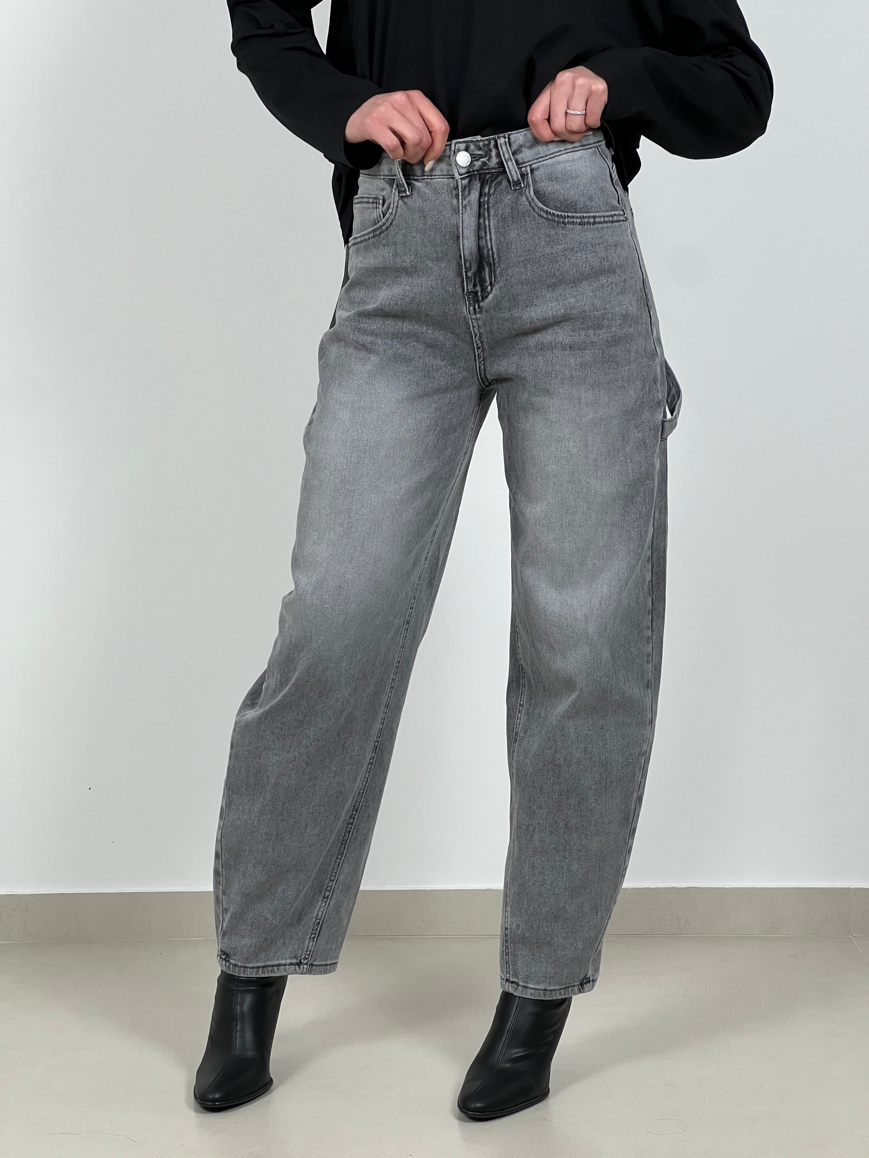 Jeans Carpenter baggy fit col. Antracite