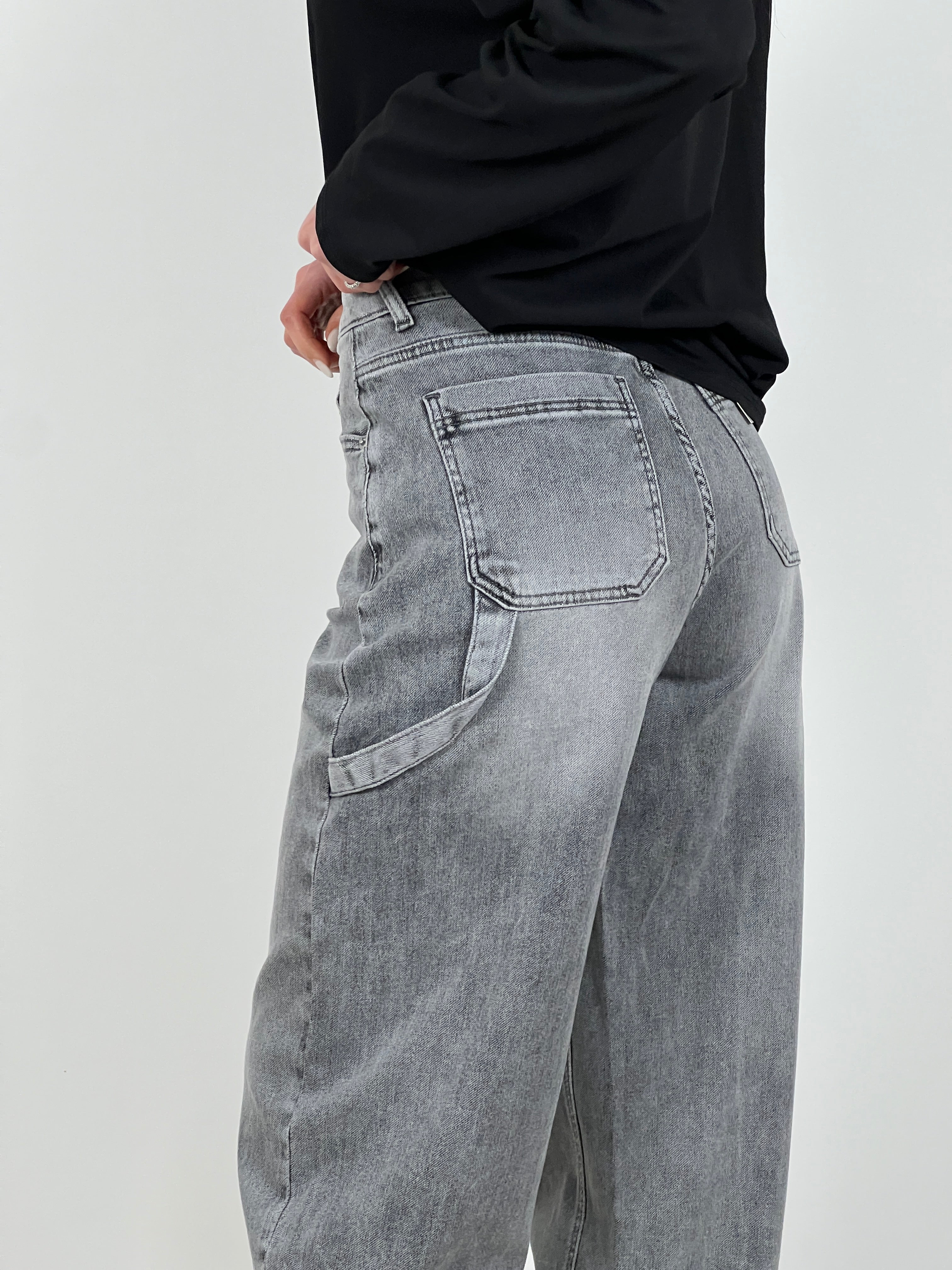 Jeans Carpenter baggy fit col. Antracite