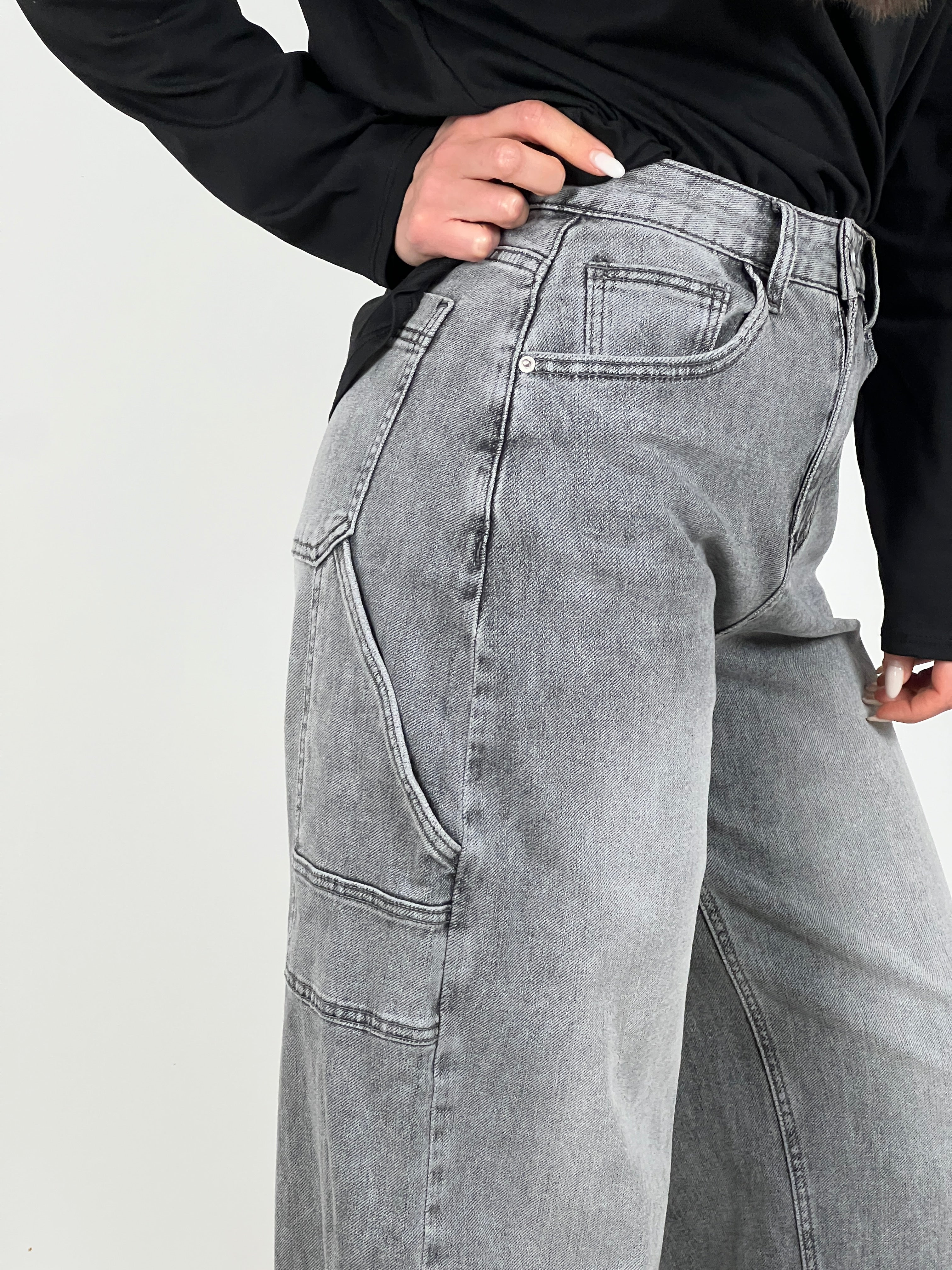 Jeans Carpenter baggy fit col. Antracite