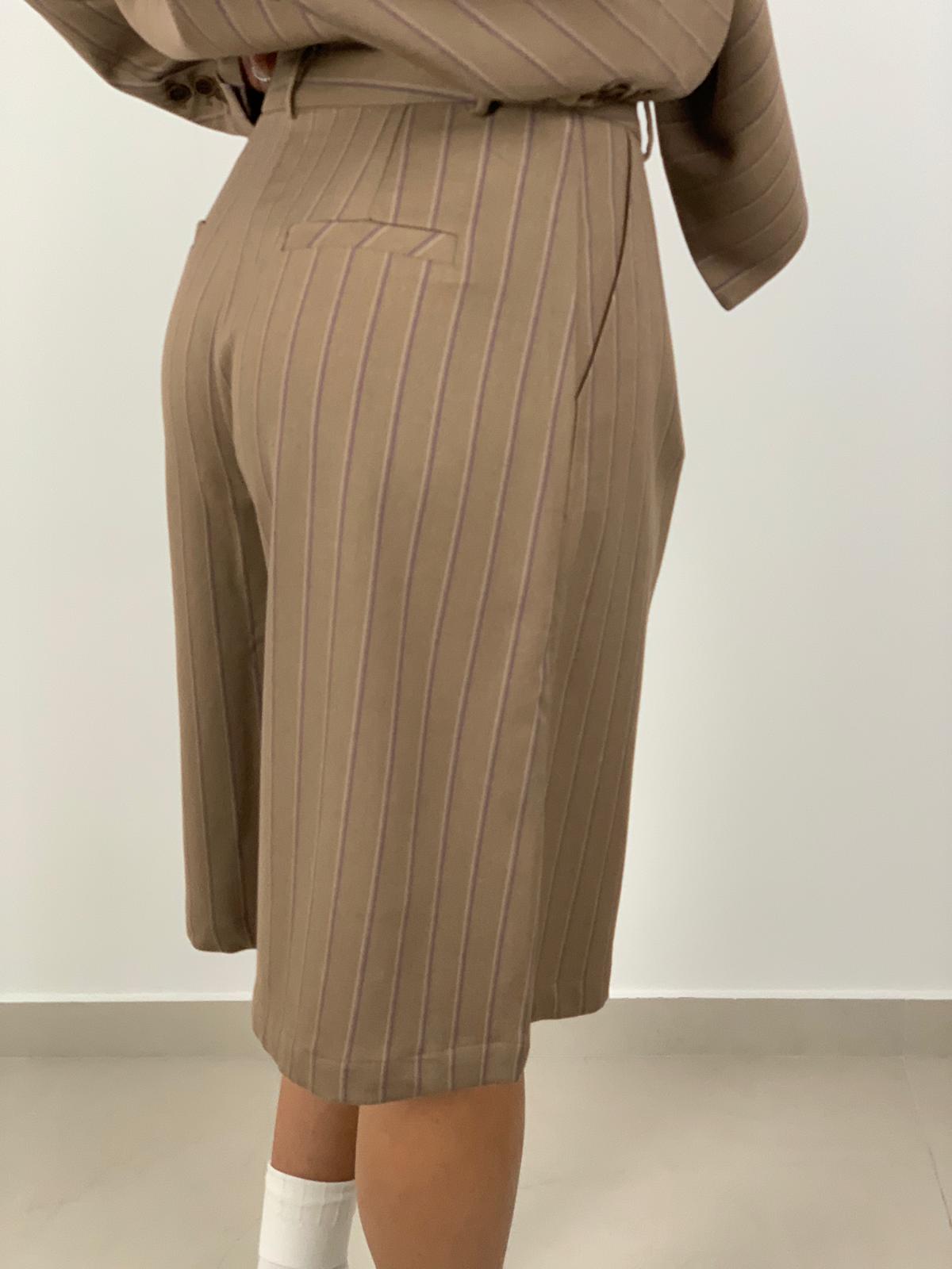 Bermuda Gessato by Lumina col. Cammello